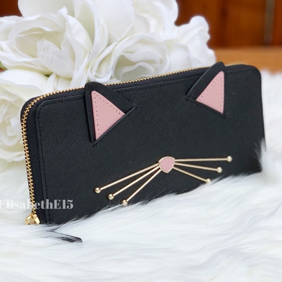 Kate Spade Cat’s Meow Lindsey Wallet - Picture 2 of 4